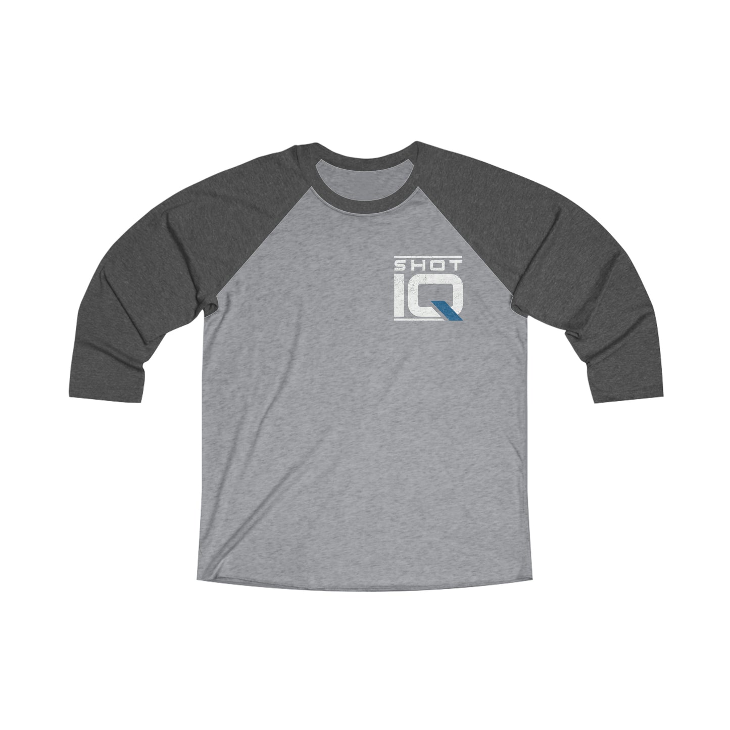 ShotIQ Unisex Tri-Blend 3\4 Raglan Tee