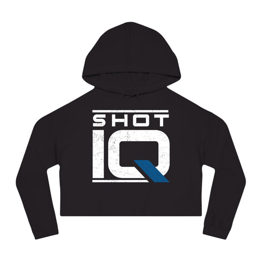 ShotIQ Women’s Cropped Hooded Sweatshirt