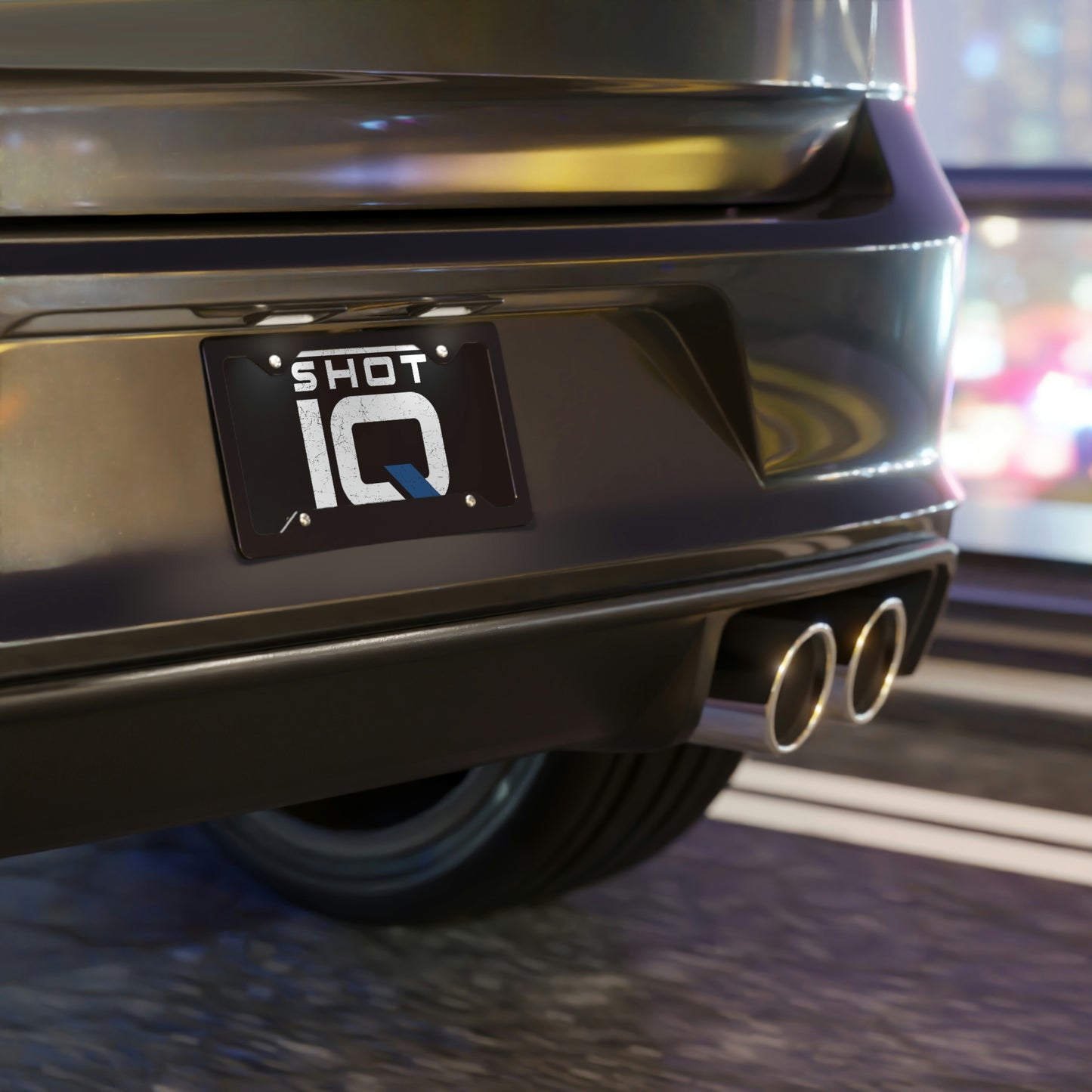 ShotIQ Vanity Plate