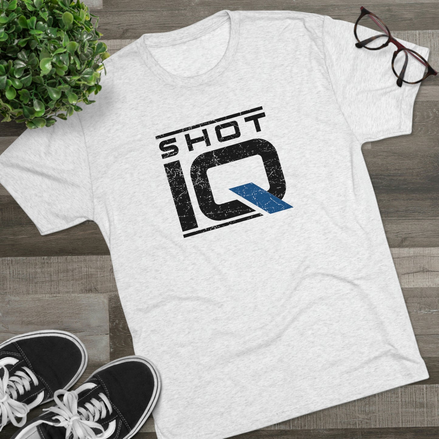 ShotIQ Unisex Tri-Blend Crew Tee