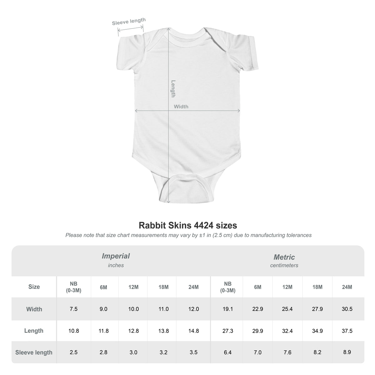 ShotIQ Infant Onesie